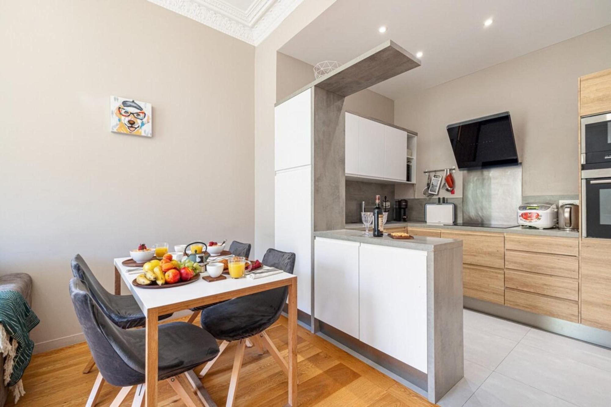 Joffre 49-D - Charming 2 Bedroom - Carre D'Or نيس المظهر الخارجي الصورة