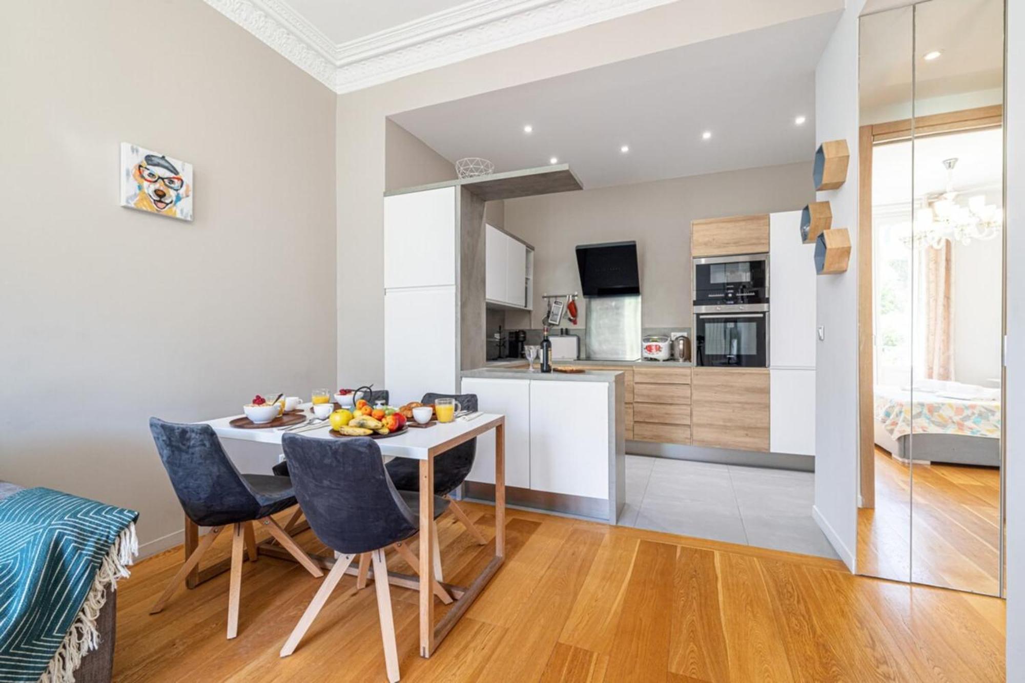 Joffre 49-D - Charming 2 Bedroom - Carre D'Or نيس المظهر الخارجي الصورة