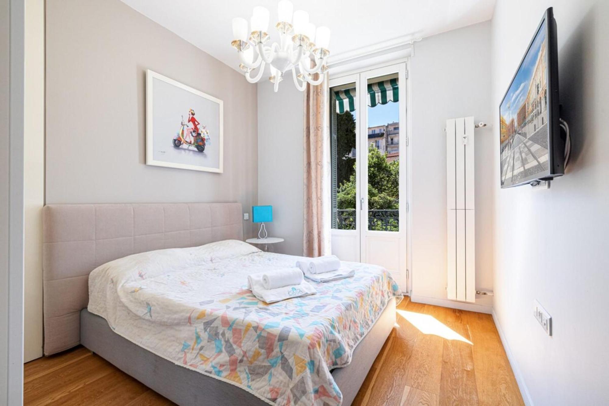 Joffre 49-D - Charming 2 Bedroom - Carre D'Or نيس المظهر الخارجي الصورة